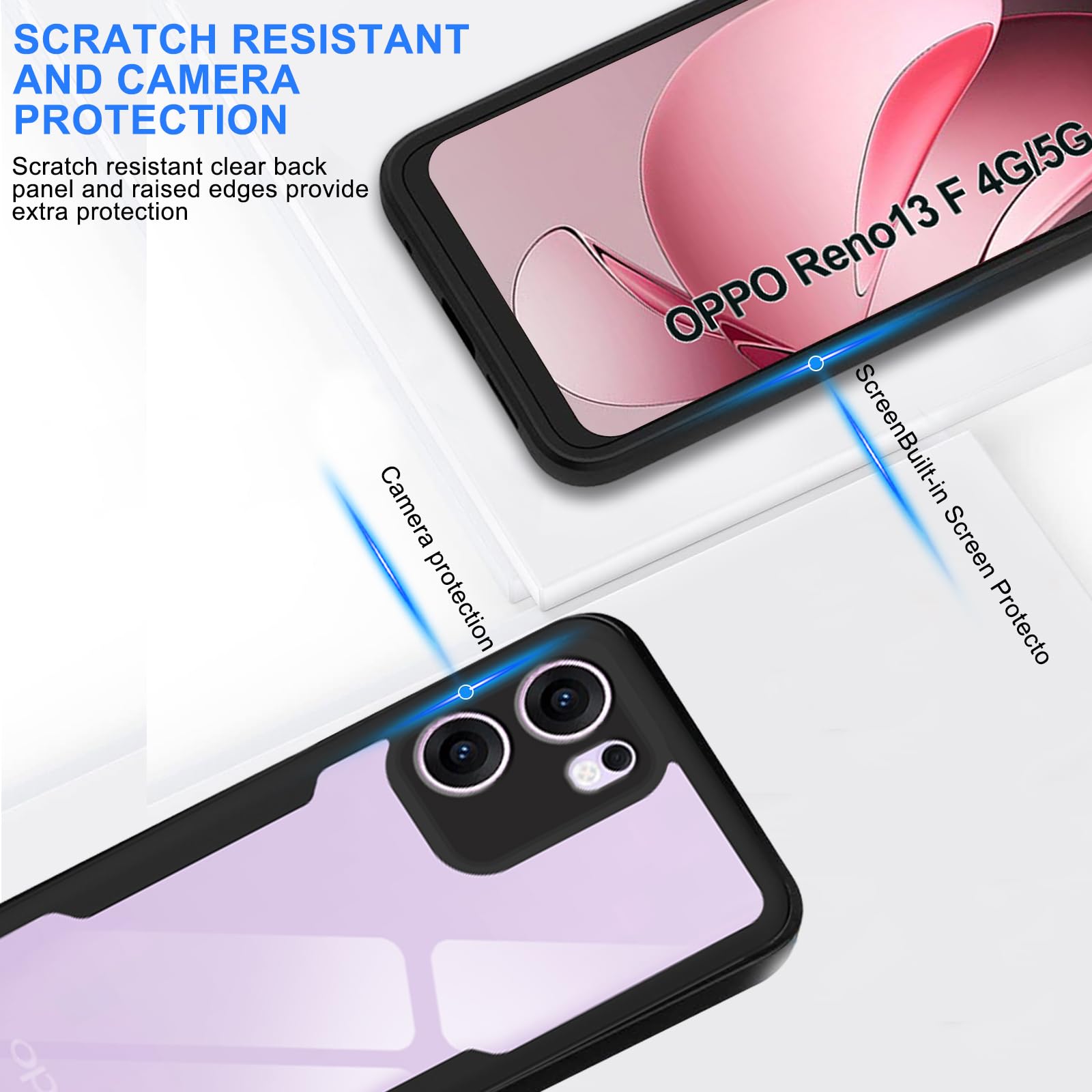 Custodia per Telefono in Silicone Colorato, Adatta per OPPO