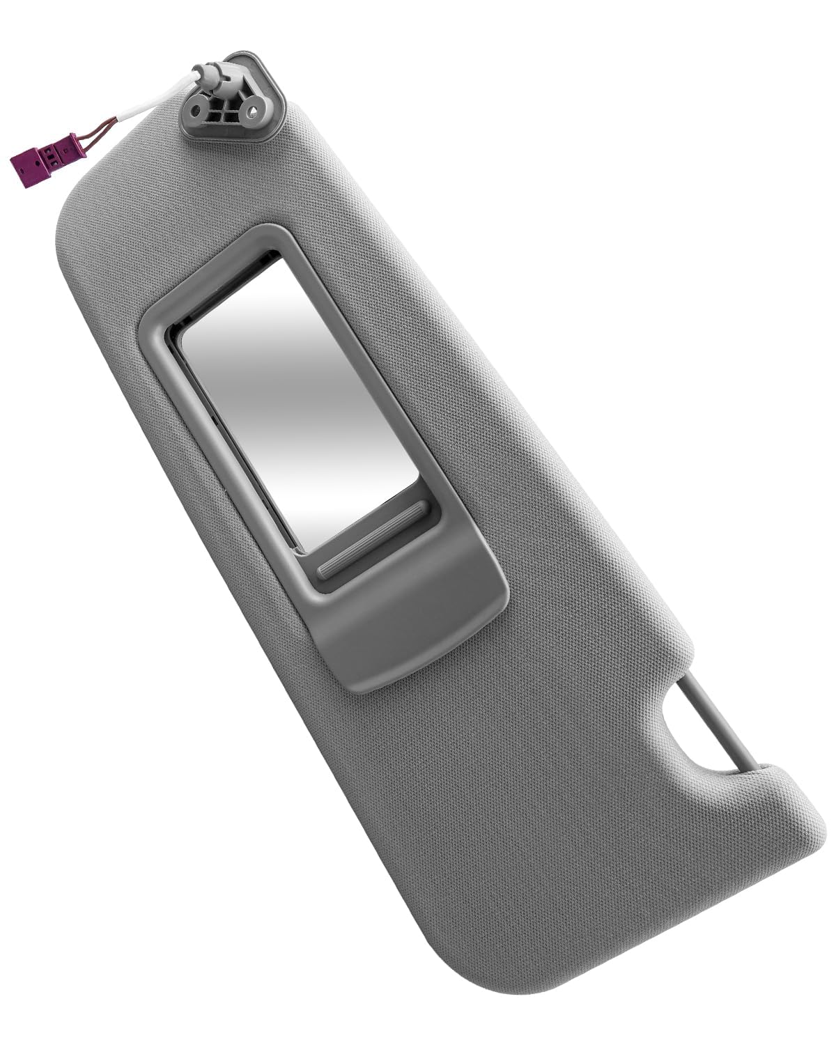 Left Driver Side Sun Visor with Mirror Fit for BMW 3 Series E90 E91 2005-2011 X1 E84 2008-2015, Sunvisor Replace 51167252009, Grey