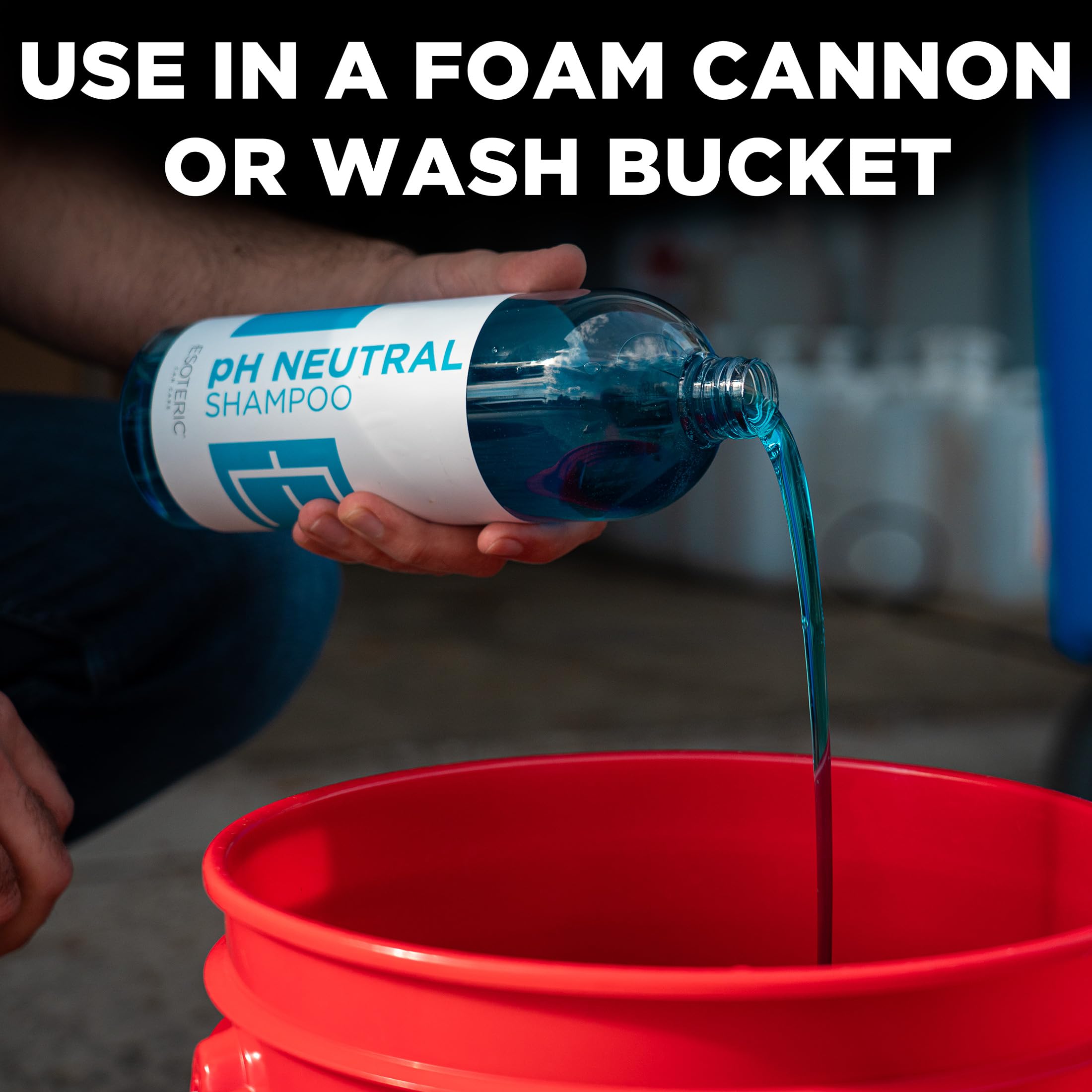 Esoteric Best Car Cleaning Kit | 12 Tools & Supplies | Bucket with Guard, Premium Microfiber Towels, Japanese Wash Sponge, pH Neutral Shampoo, Ceramic Spray, Wheel Cleaner, Tire Shine