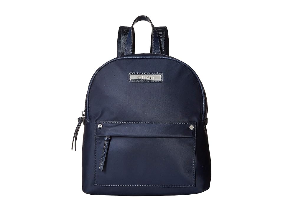 

Calvin Klein Nylon Backpack (Navy) Backpack Bags