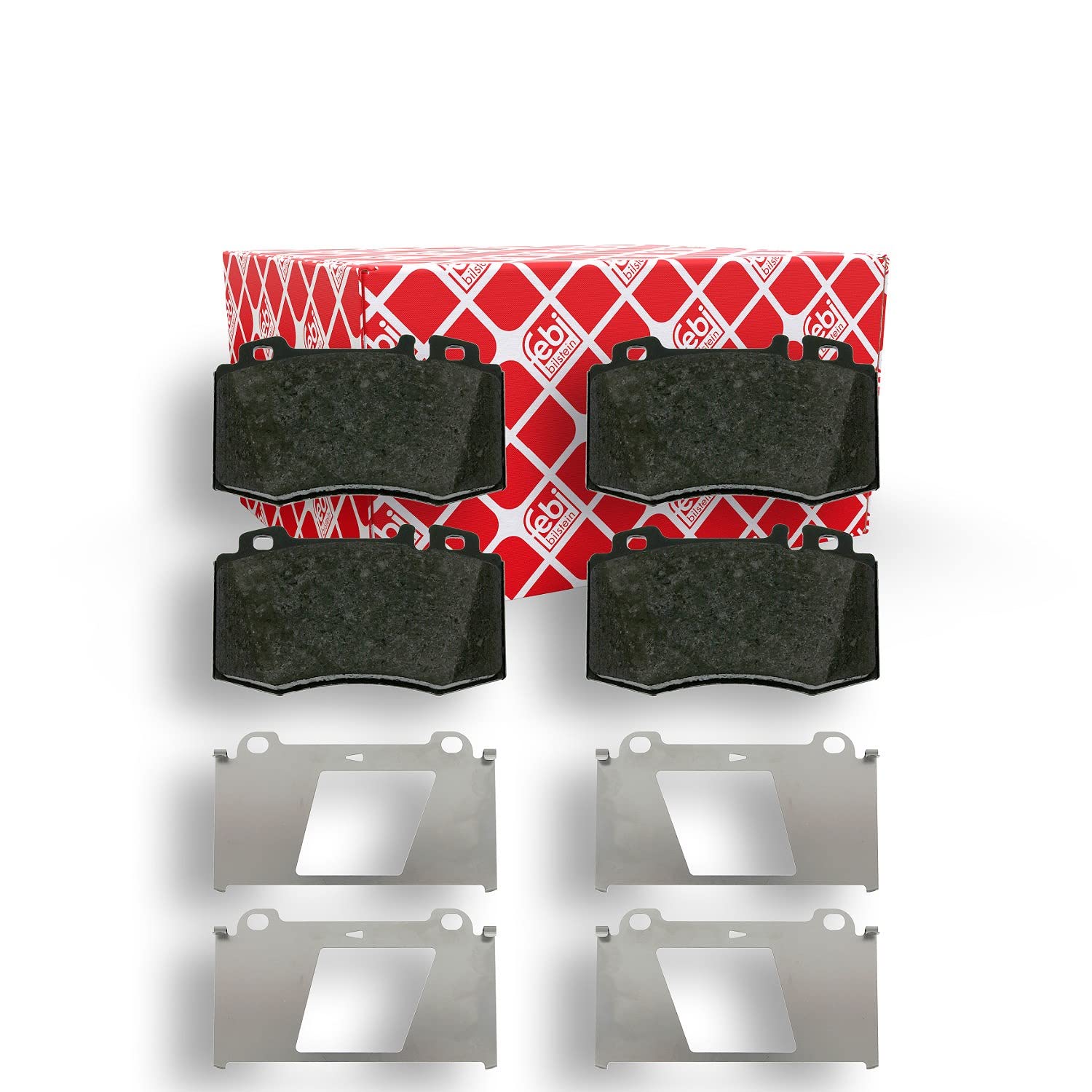 febi bilstein 16481 Brake Pad Set with fastening material, 1 unit