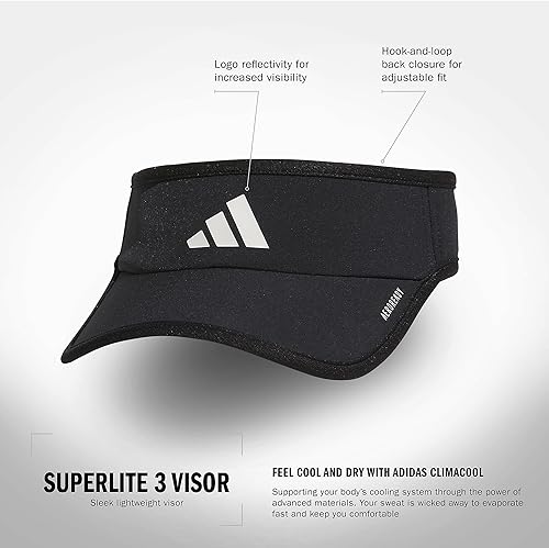 Miniatura 2 de adidas Visera Superlite Sport Performance para mujer para protección solar y actividades al aire libre
