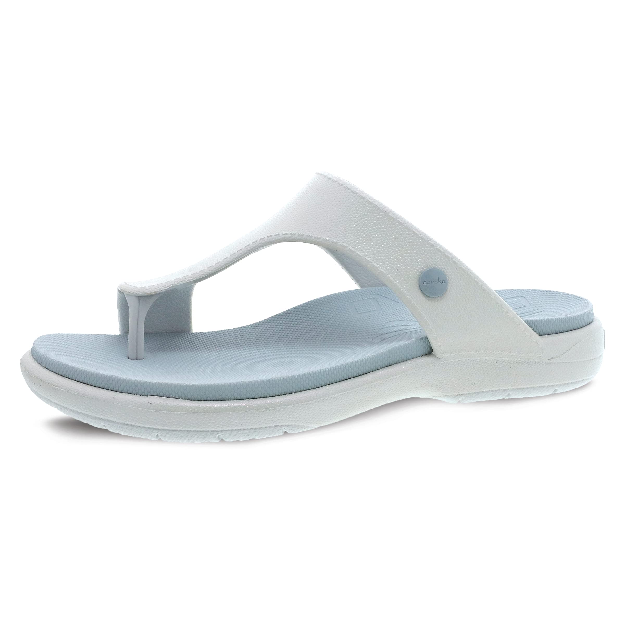 Krystal Slip-On Thong Sandal for Women – Lightweight and Durable, Easy Clean Molded EVA –Natural Arch Technology for Added Support