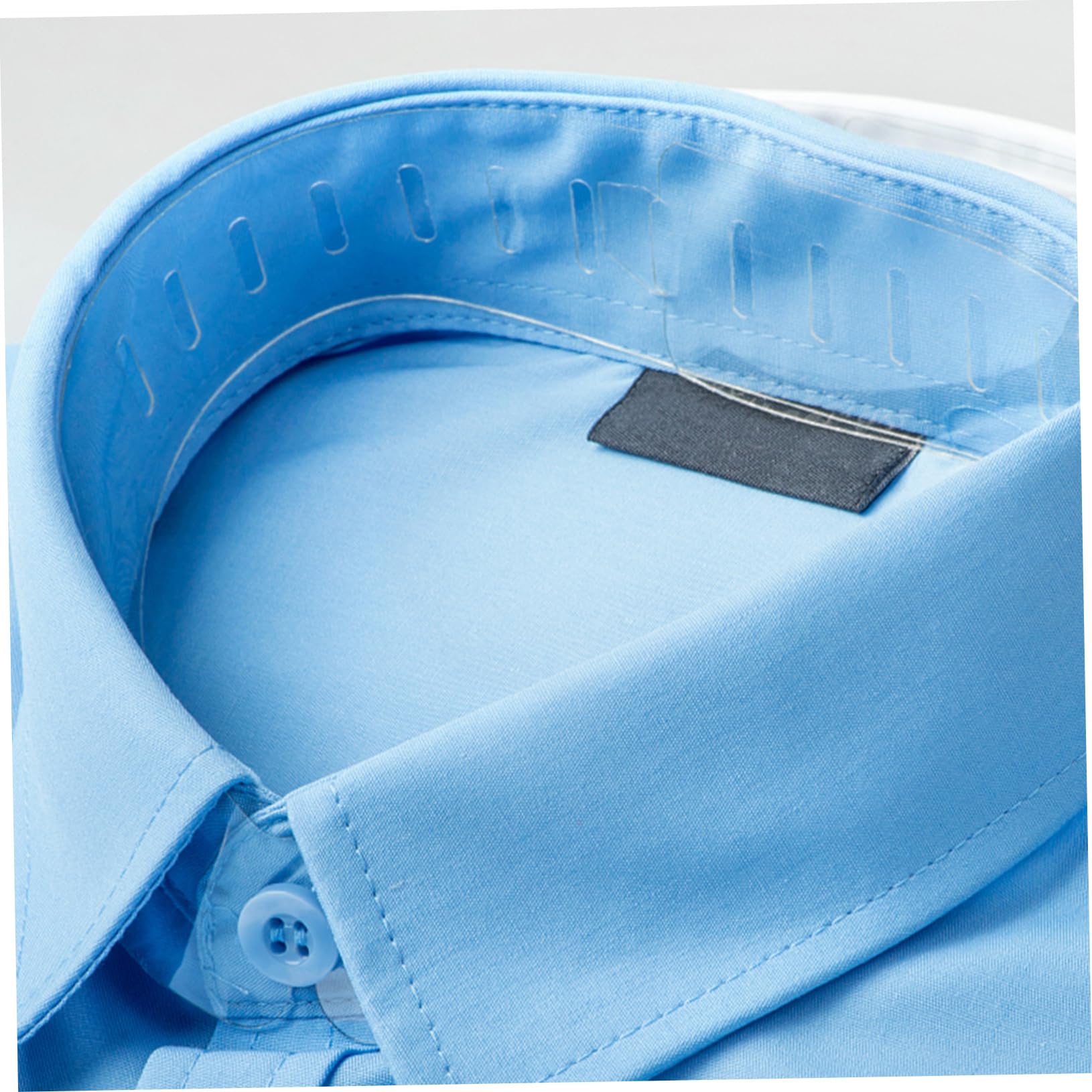 IMIKEYA 100pcs Collar Insert for Dress Shirt Collar Suort Rectifier Plastic Strips Shirt Neck Collar Inserts