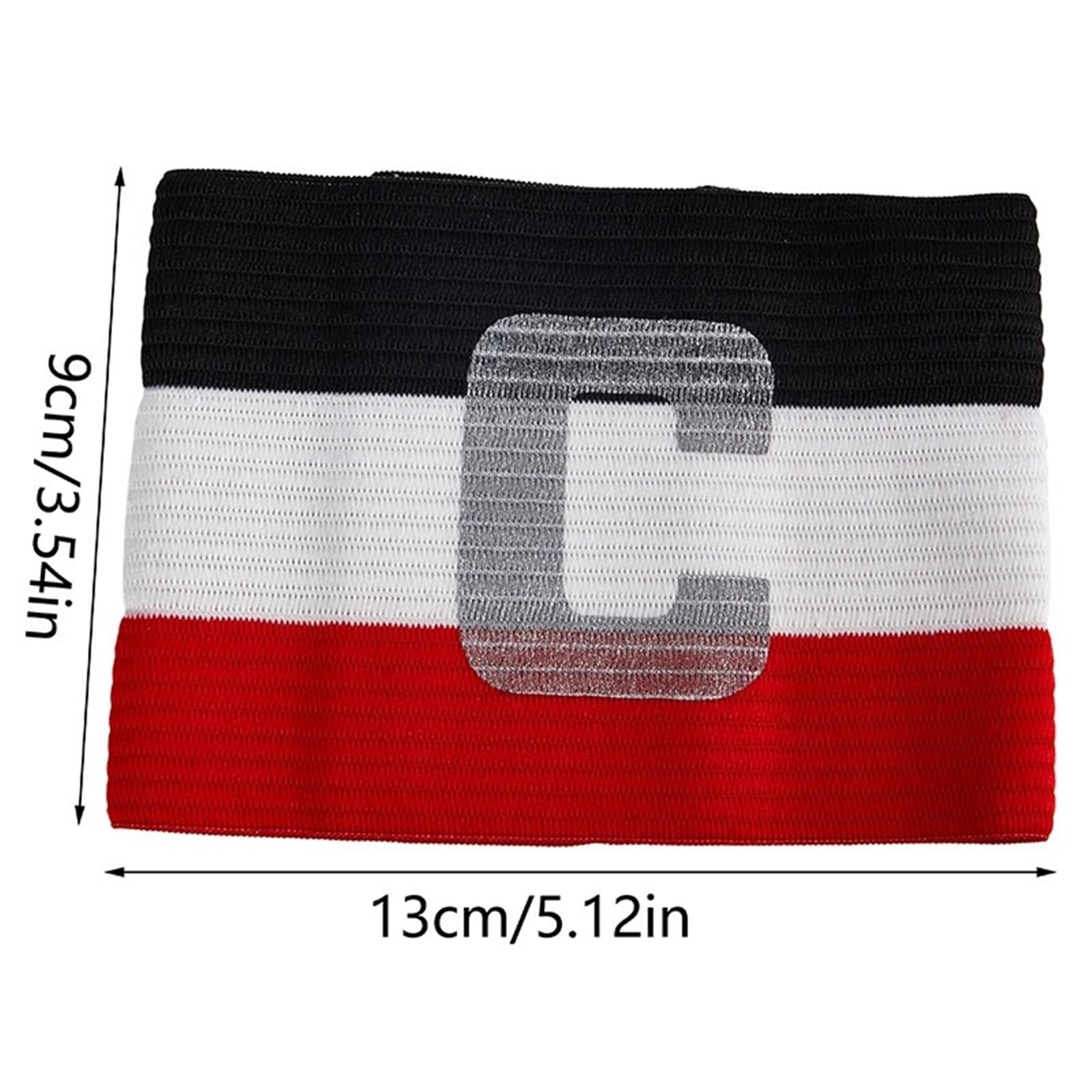 Hohota 3Pcs Captain Armband Soccer Arm Band Leader Competition Football Training Accessories(A2)