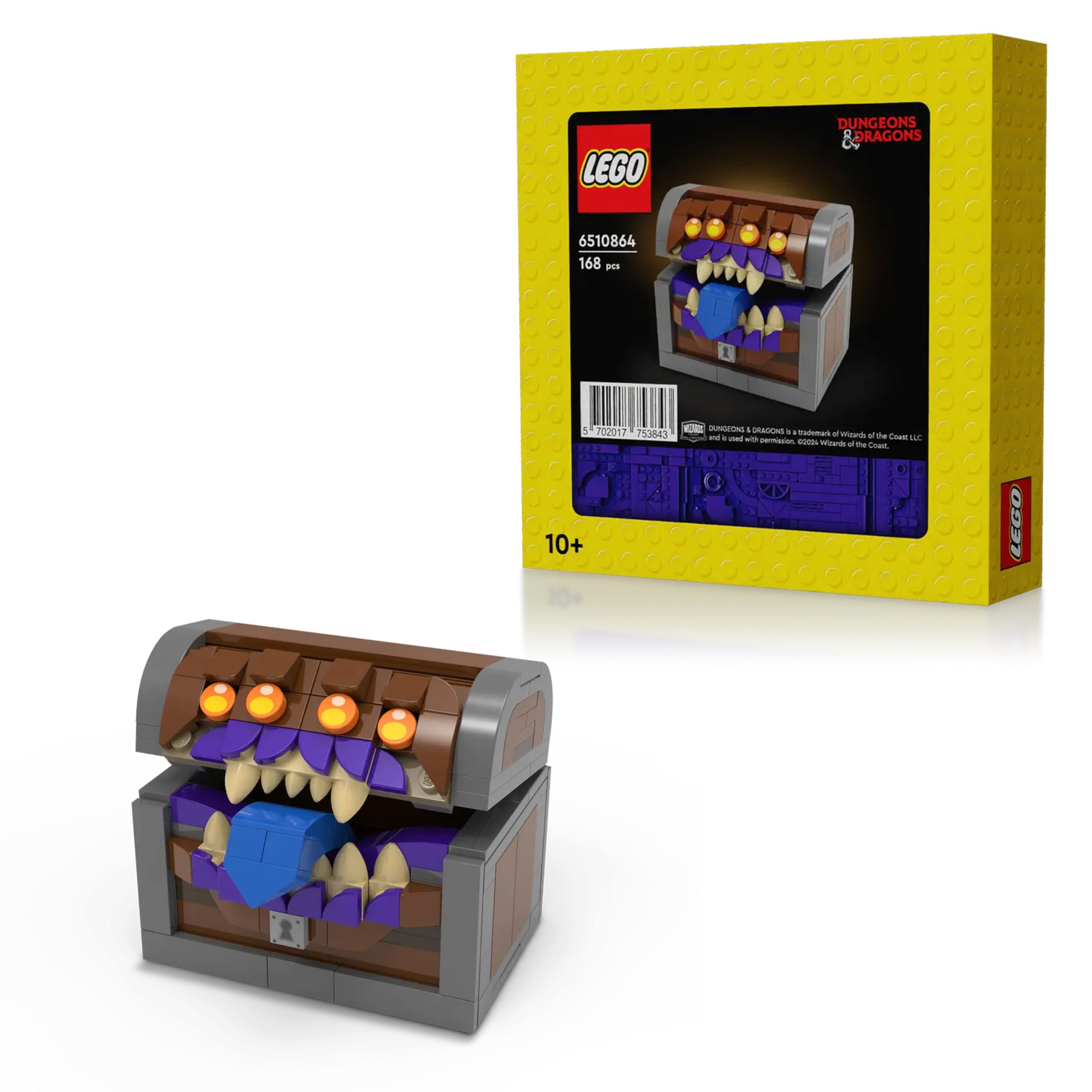 Amazon.com: LEGO Dungeons & Dragons Mimic Dice Box 5008325 - GWP