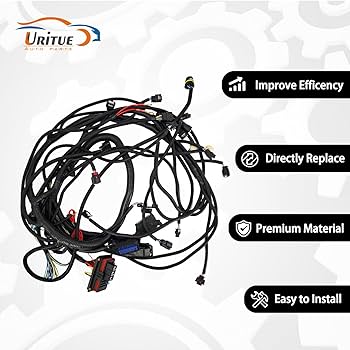 Amazon.com: Uritue 3 Wire Standalone Harness Wiring Harness