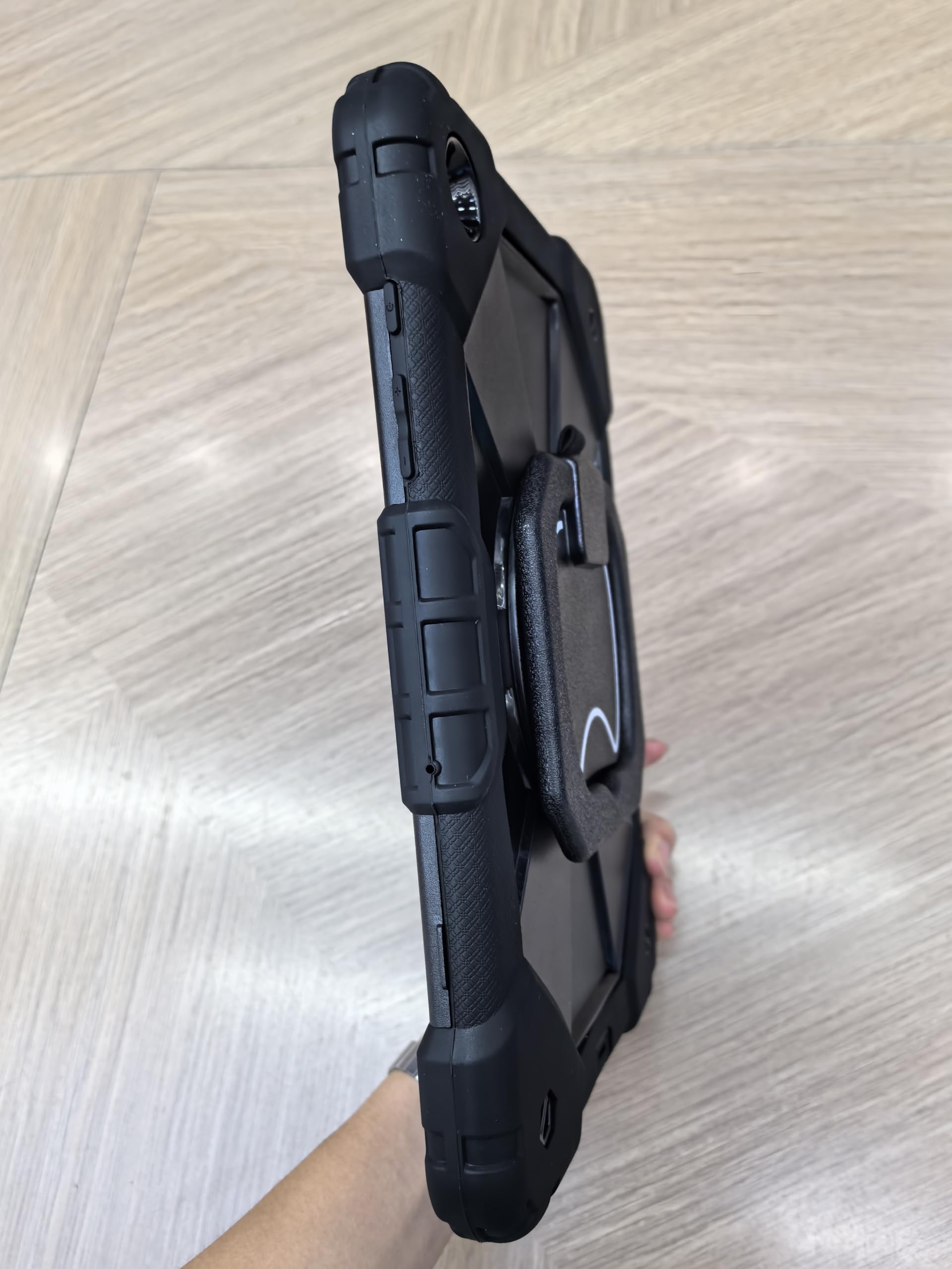 Custodia per Samsung Galaxy Tab A9+ Plus 11 Pollici 2023, Con Protezione del Display, Supporto Girevole a 360°, Cintura Sulla Spalla, Con Penna (Nero, Galaxy Tab A9+)