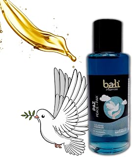Bali fragancias Esencia al Aceite de Aroma Paz para Humidificador. Ambientador Fresco en Esencia para Difusor. Aceite Natural para Quemador de Aromaterapia. 50 ml