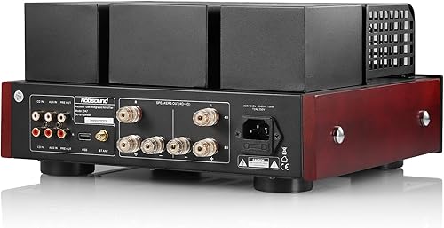 Miniatura 2 de Nobsound Amplificador Bluetooth de alimentación de tubo válvula de alta fidelidad con medidores de VU duales Reproducción de disco U USB RCA para