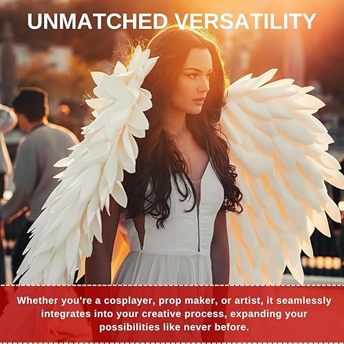 Miniatura 6 de Arcilla de espuma moldeable para cosplay (azul)  Arcilla de espuma de modelado de alta calidad, secado al aire, 10.58 oz de espuma de cosplay para