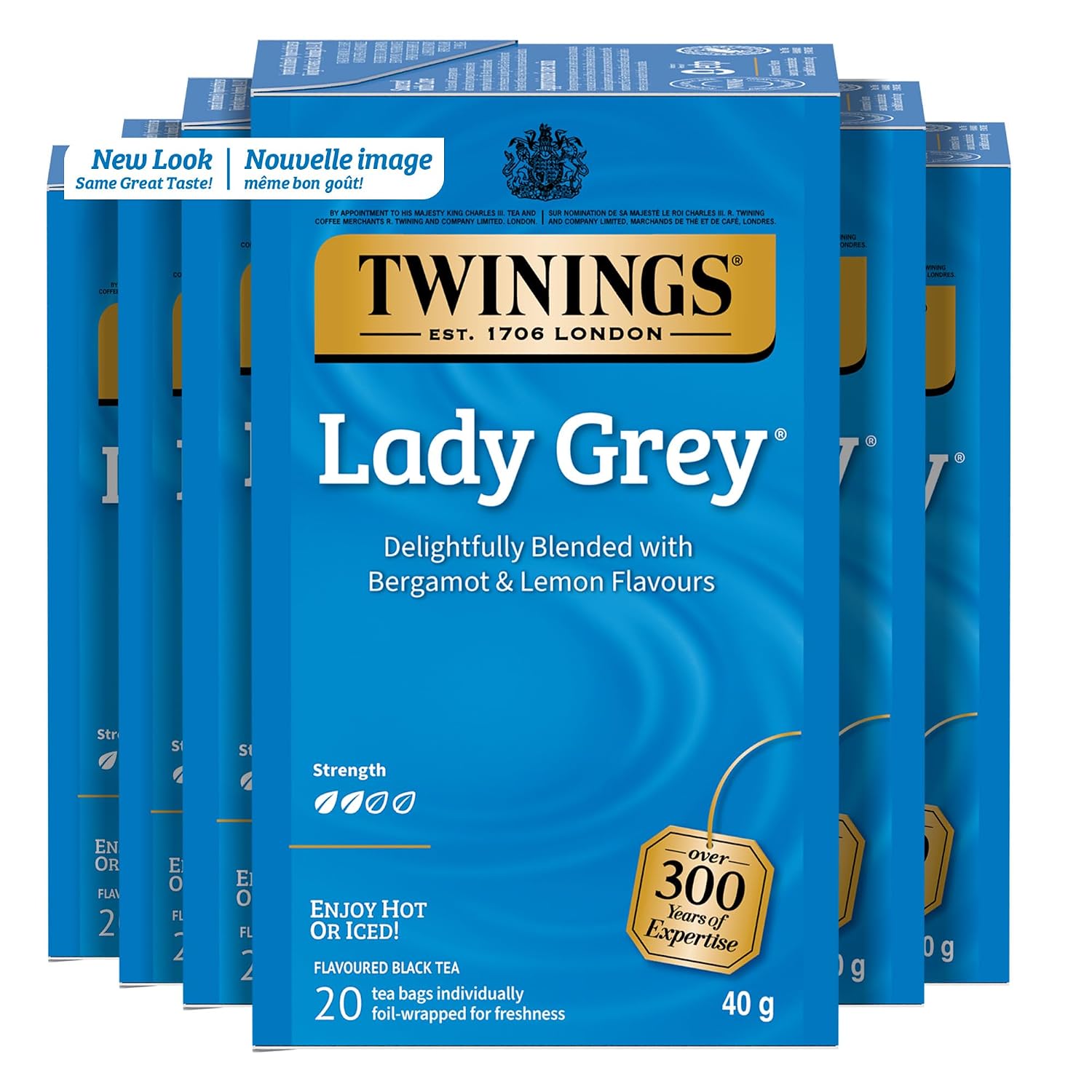 Twinings Tea Lady Grey Tea, 20 ct