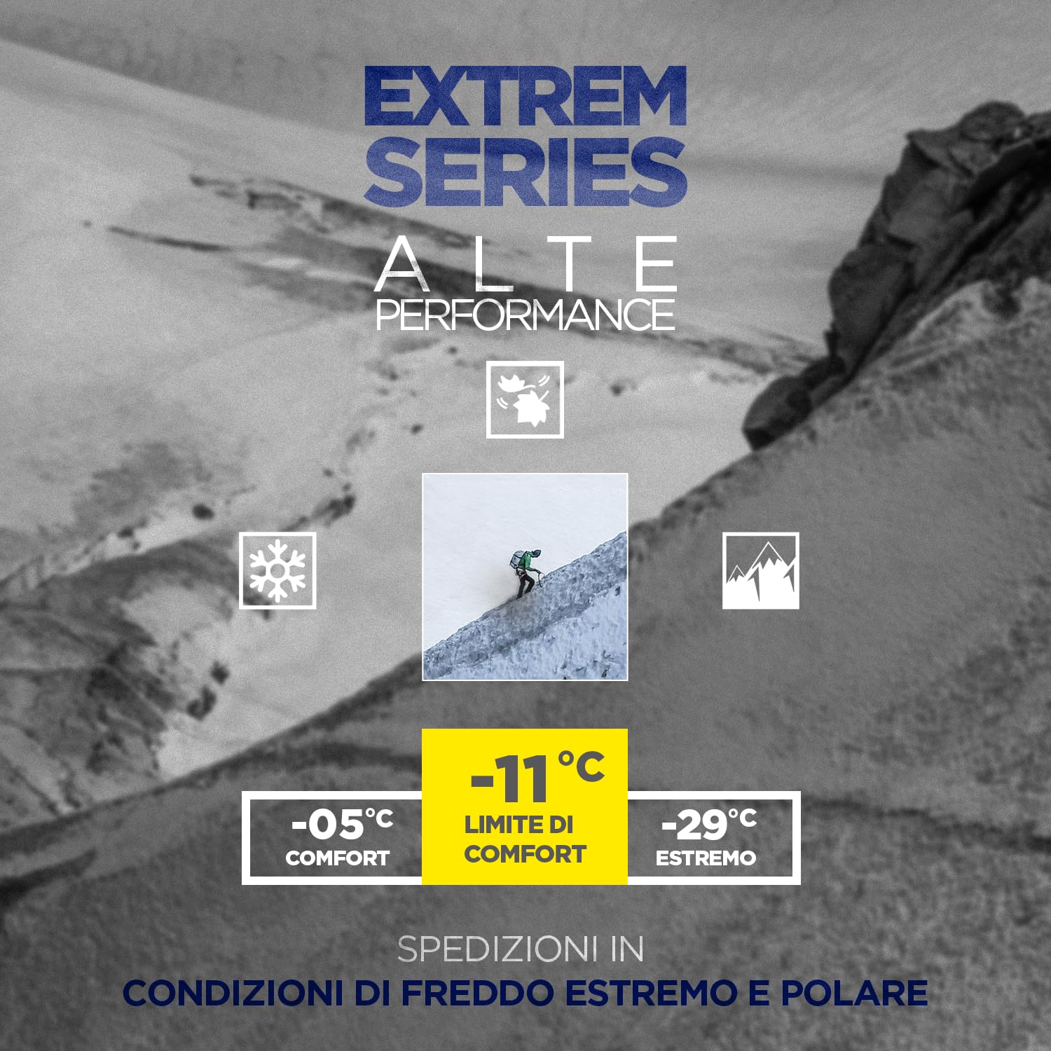 Lestra Sport - Greenland 200 — Sacco a Pelo Freddo Estremo — T° Limite Comfort -11 °C — Caldo & Confortevole — Adulto