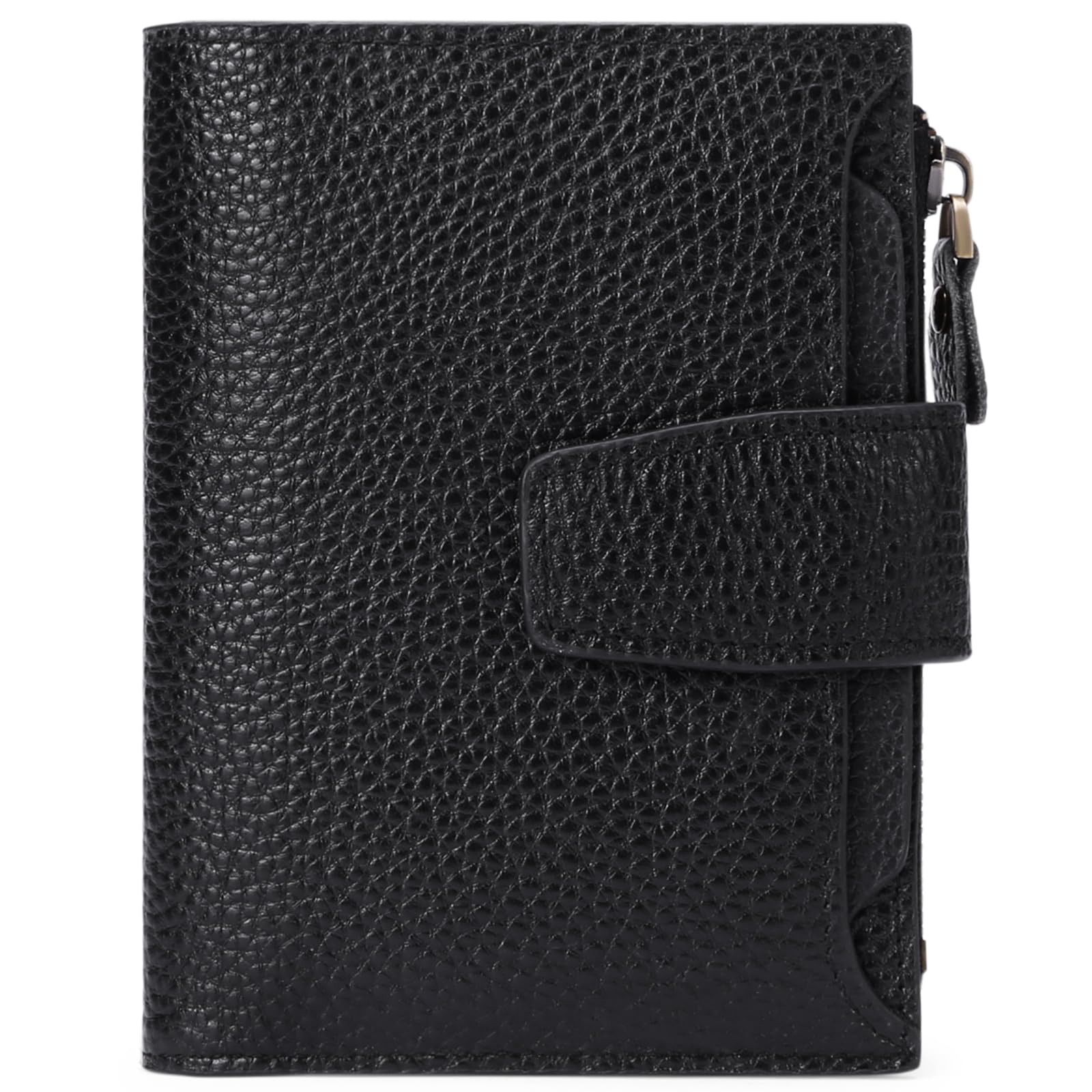 SENDEFN Portafoglio Donna in Pelle Vera Piccolo Portamonete Cute con Cerniera 14 Carte Portafoglio Donna Pelle con Tanti Scomparti