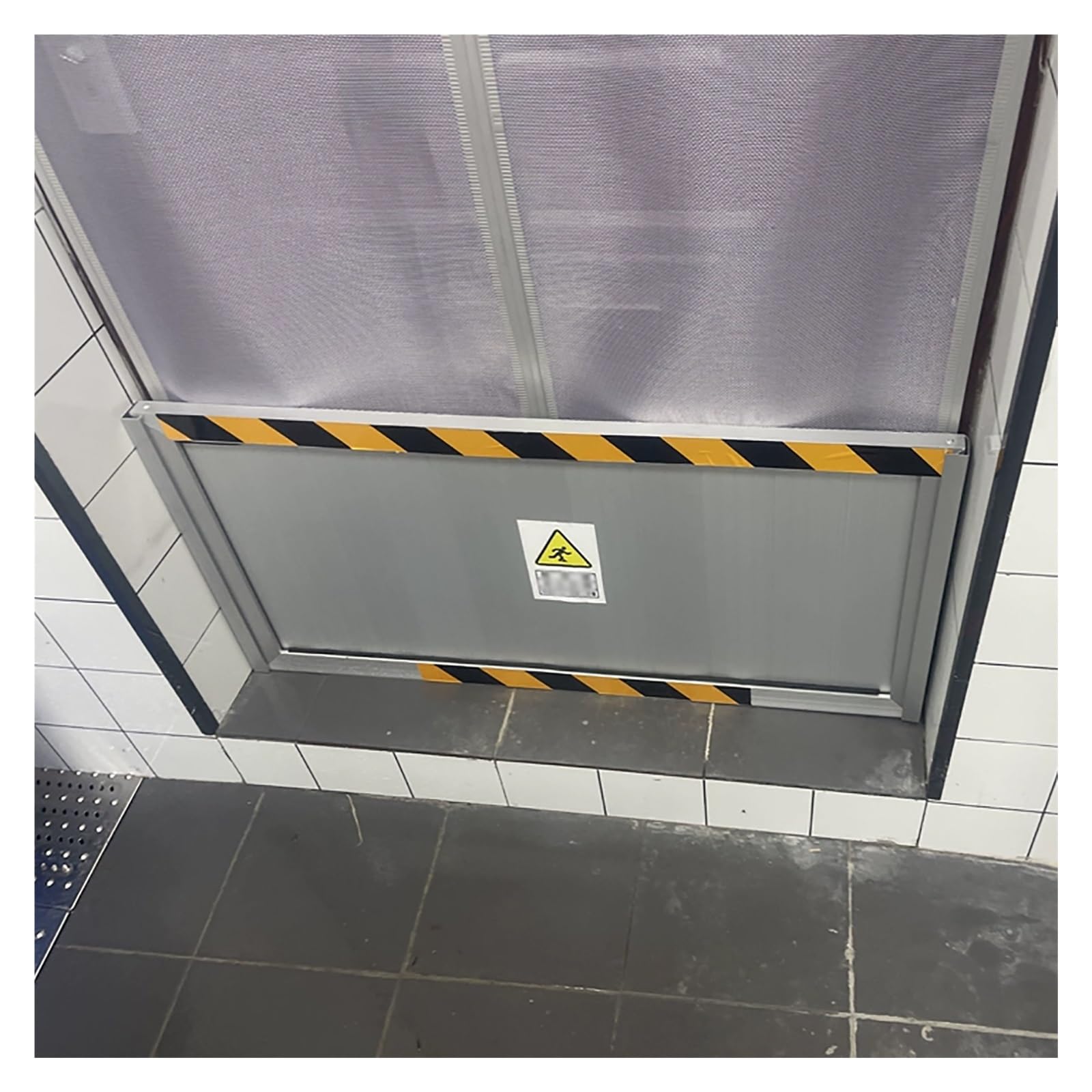 Zjkxjh H 60Cm/24In Heavy Duty Aluminum Mouse Barrier, Anti Rat Barrier For Garage/Warehouse Entryway, Rat Proof Barrier For Residential Commercial Property Use(,L 90Cm/35.4In)