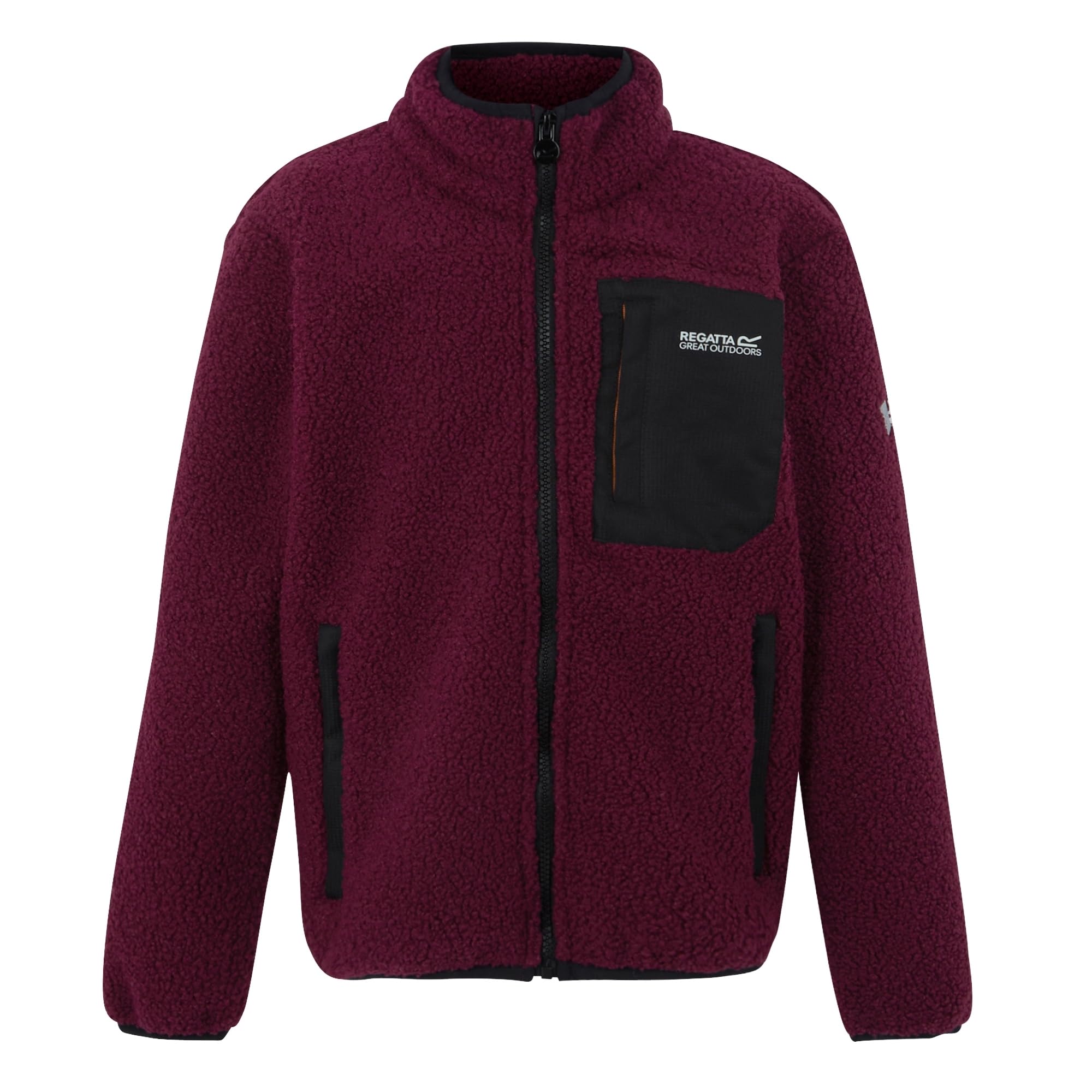 Regatta Kids Frankie Full Zip Warm Fleece Borg Insulated Winter Layer Jacket Top