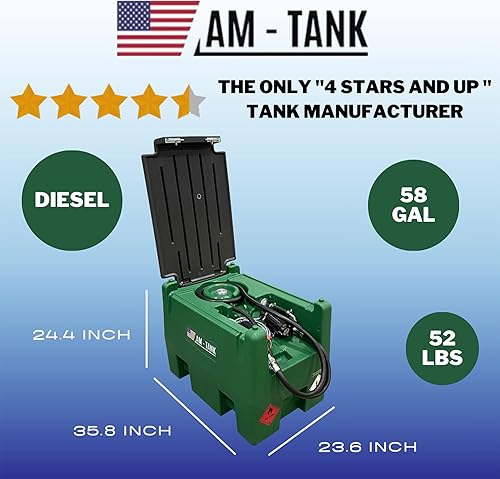 Miniatura 2 de Tanque de combustible portátil 58GL Diesel