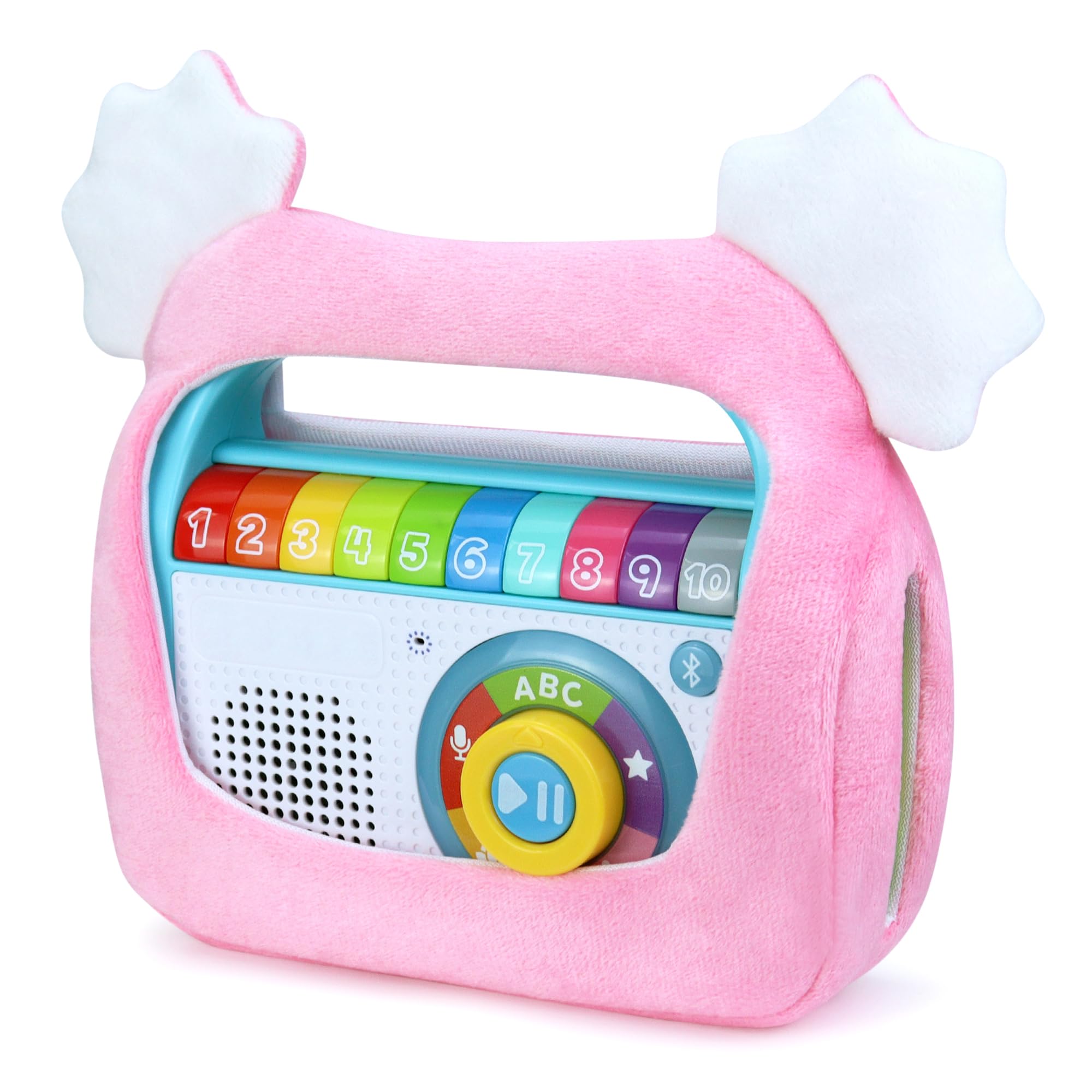 Concha Compatible con VTech Reproductor Musical que Graba, Canta y Baila, Manga para Radio Infantil con Bluetooth, Tapa para Grabadora, Rosado