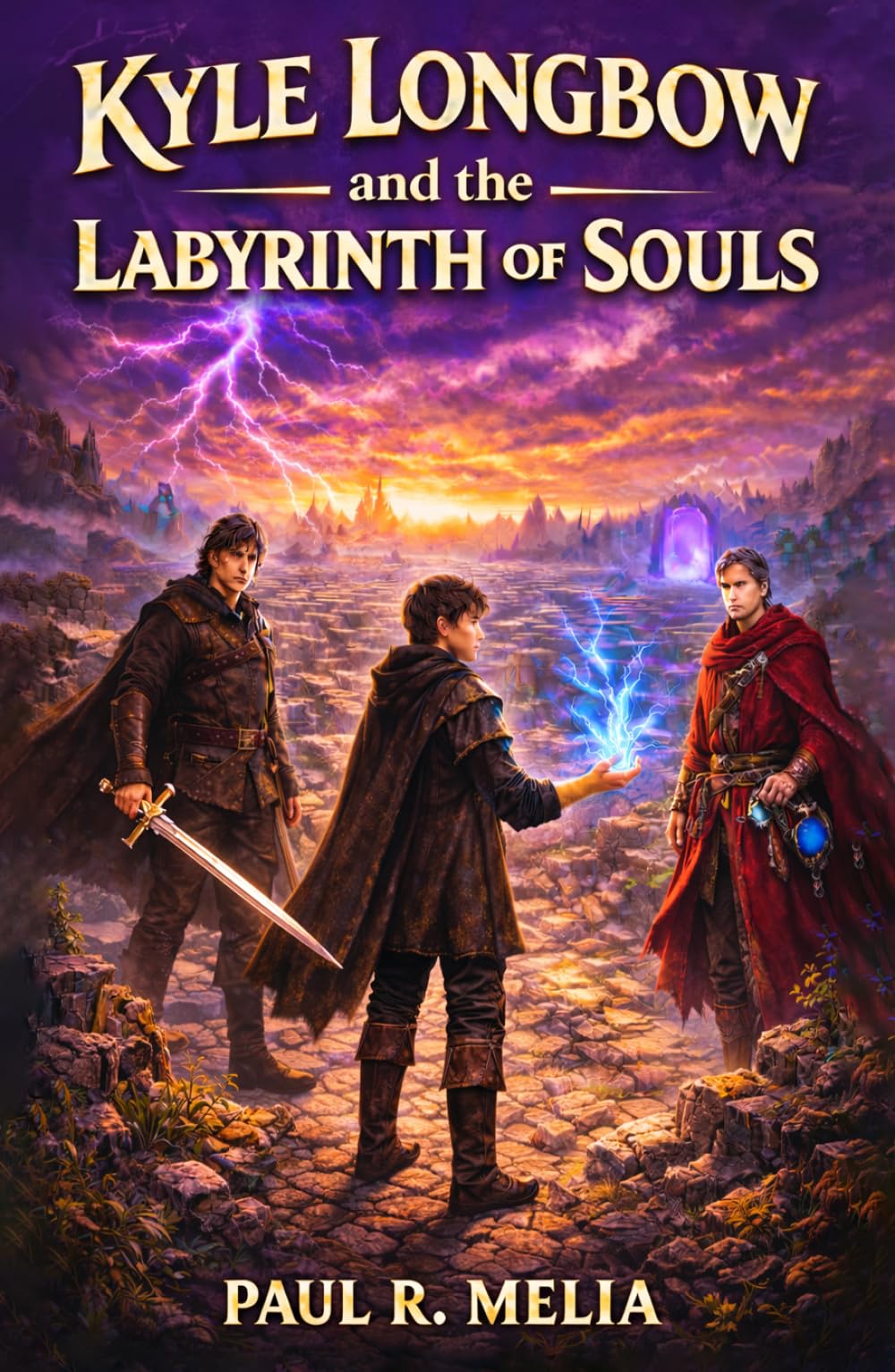 KYLE LONGBOW and the LABYRINTH OF SOULS: When Destiny Strikes and Reality Shatters, One Boy Must Face the Storm or Be Consumed, in This Dark, ... For Middle Grade and Young Adult Readers