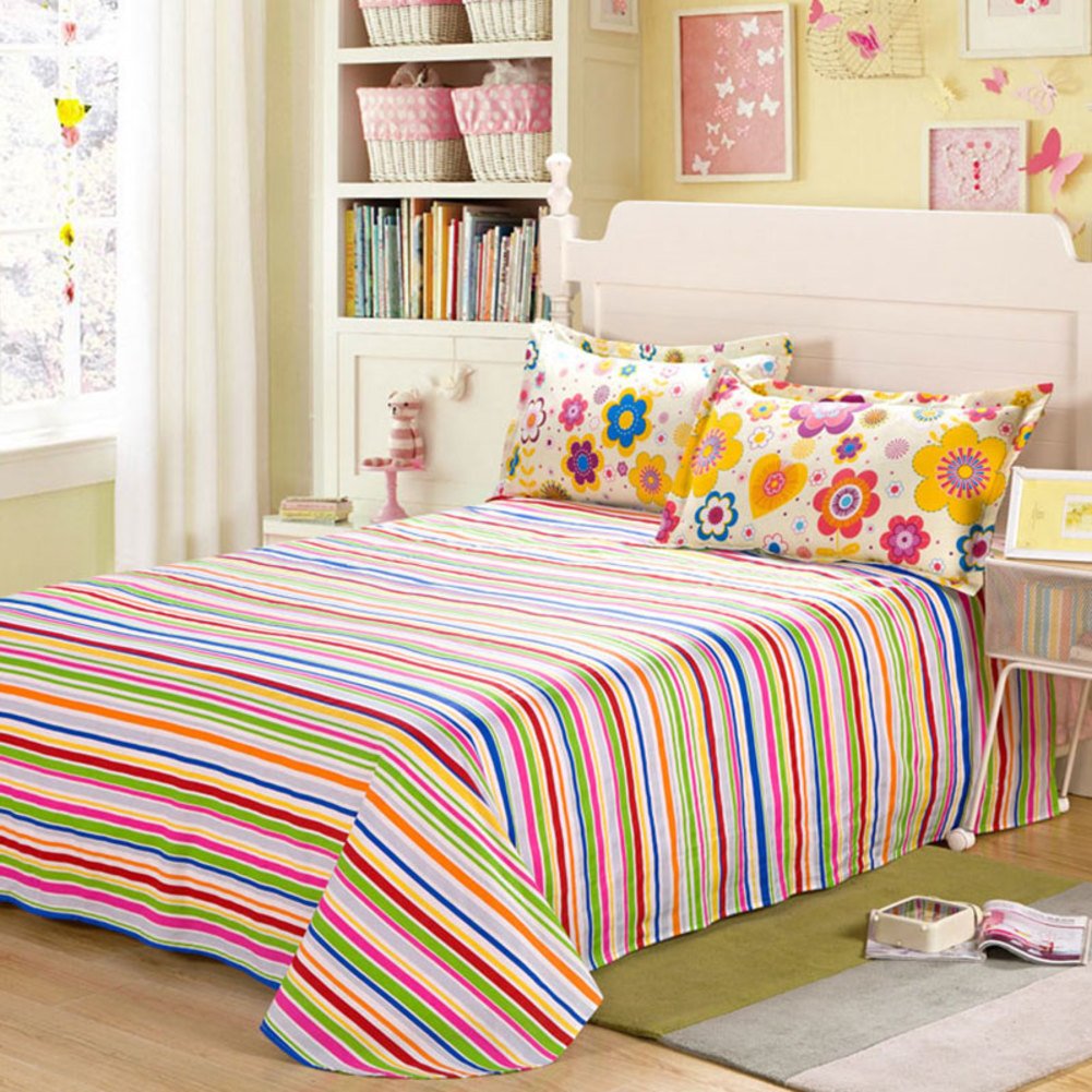 Drap pour lit twin 200x230cm parfait pour la chambre d'enfant ou d'ado