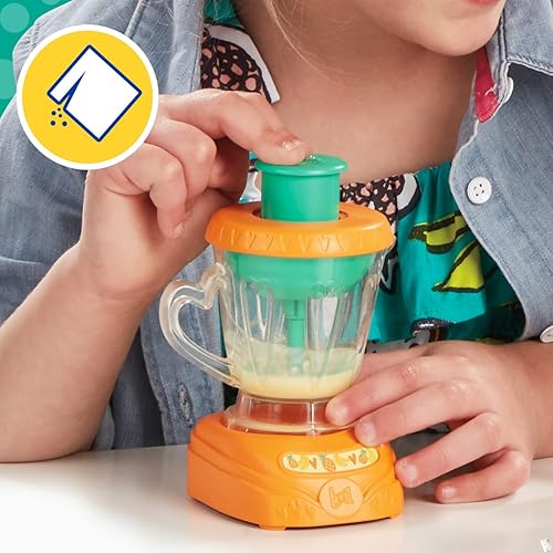 Miniatura 4 de Baby Alive Magical Mixer - Muñeca tropical con accesorios para licuadora, bebe, moja, come, juguete de pelo castaño para niños a partir de 3 años