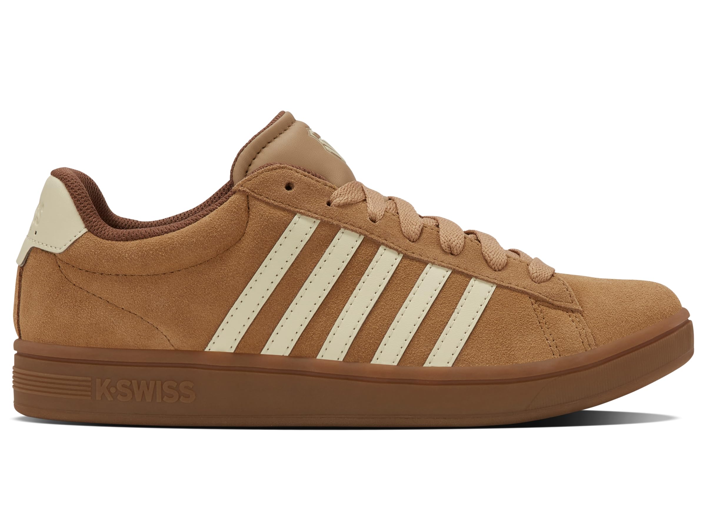 K-Swiss Court Tiebreak II SDE Herren Leder Sneaker Schuhe 09492-275 braun