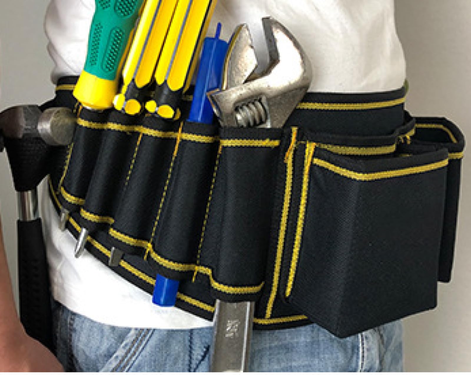 Werkzeugtasche Mit Gürtel - Professionelle Taillentasche Für Handwerker