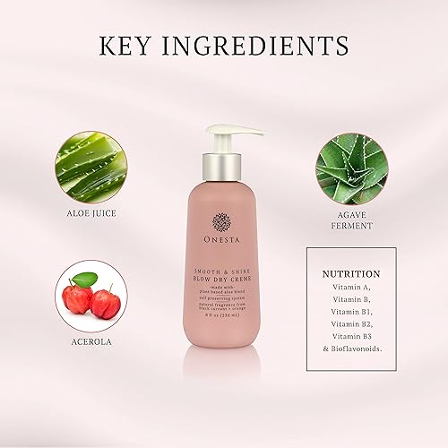 Miniatura 7 de Onesta Hair Care Protector de cabello en crema suave y brillante a base de plantas 8 onzas paquete de 1