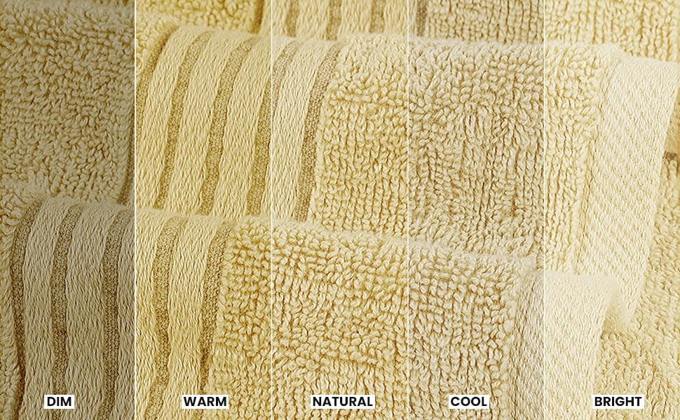 Image of Utopia Towels Cotton Hand Towels, 6 Pack Towels, 700 GSM (Beige)