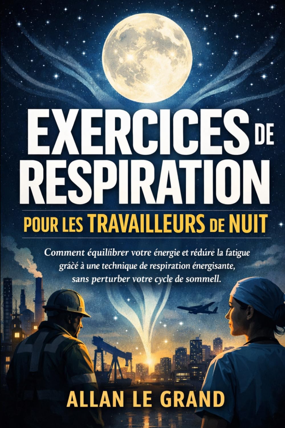 EXERCICES DE RESPIRATION POUR LES TRAVAILLEURS DE NUIT: Comment équilibrer votre énergie et réduire la fatigue grâce à une technique de respiration énergisante, sans perturber votre cycle de sommeil.