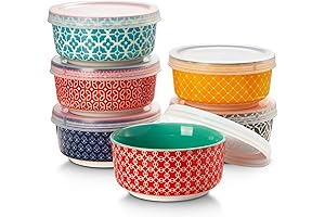 Charming Small Ceramic Bowls with Lids