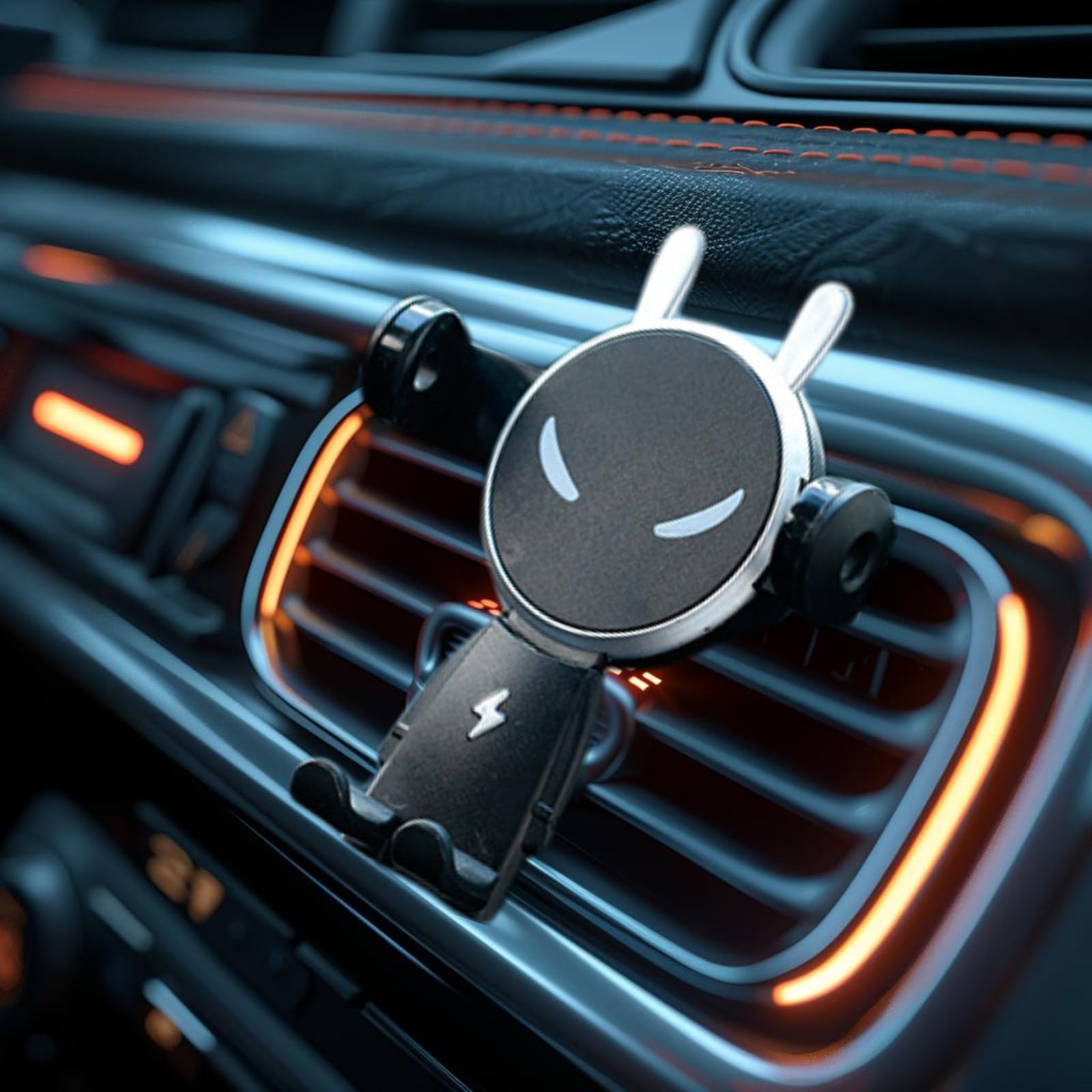 LXQTAO Car Phone Mount - Stable and Versatile Navigation Holder for 4-8 Inch Smartphones (Type 1)