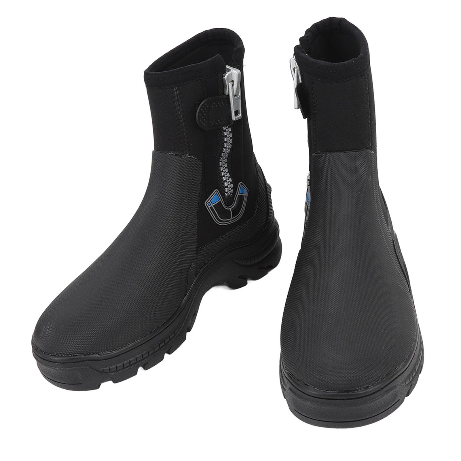 Buty do nurkowania, 5 mm grubości, wysokie neoprenowe buty do wody, antypoślizgowa podeszwa do nurkowania, pływania, surfowania, ciepła, zimna, ochrona, trwała gumowa podeszwa, miękka