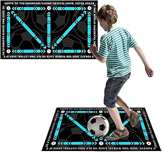1 Piece 40 * 60 Cm Football Skills Mat, Football Mat Training, Non-Slip, Soccer Equipment for Kids Adults Indoor to Improve Speed