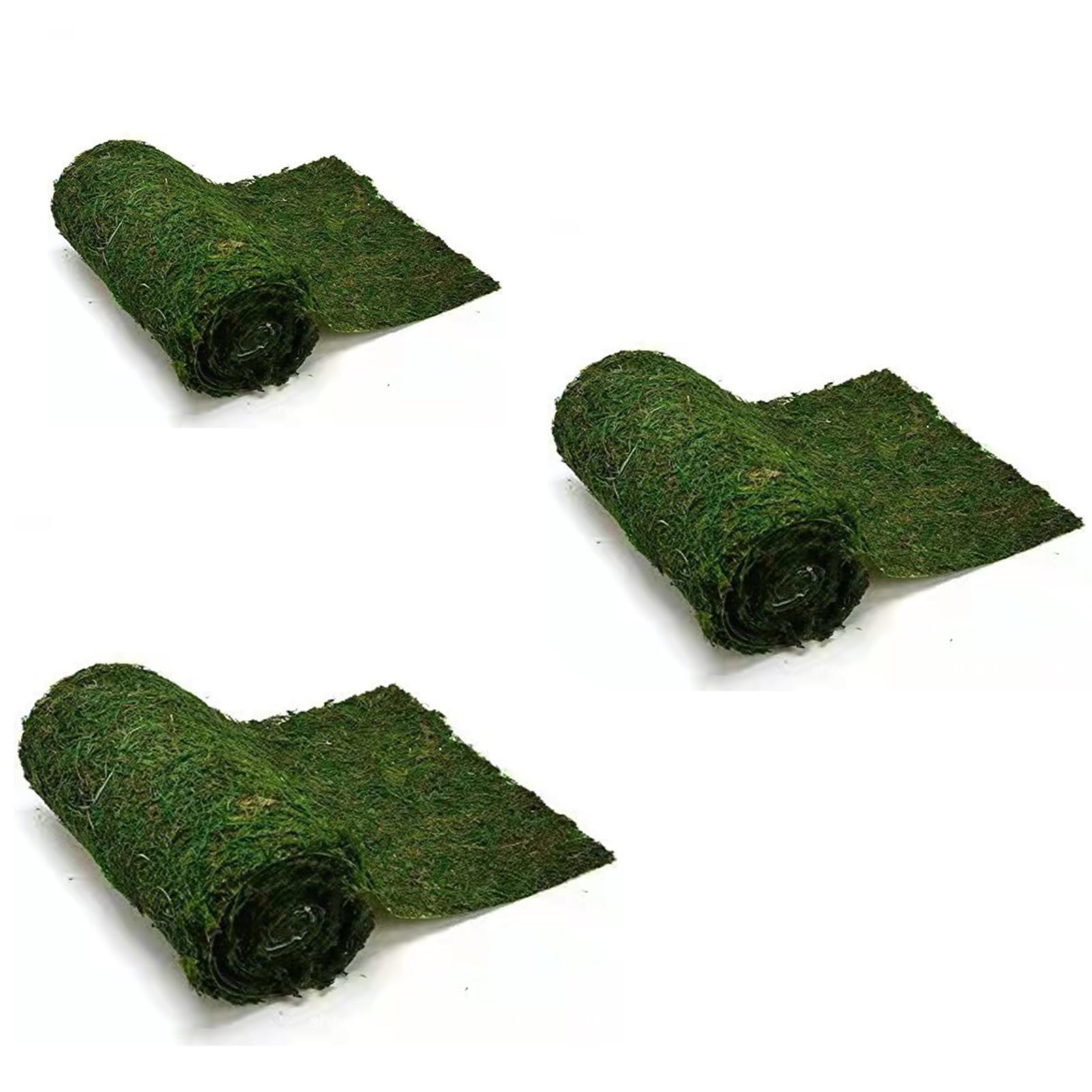 2 Runner Da Tavola In Muschio Essiccato Naturale, 10,2x99,1 Cm, Verde Per Decorazioni Fai Da Te, Giardini Fatati E Matrimoni