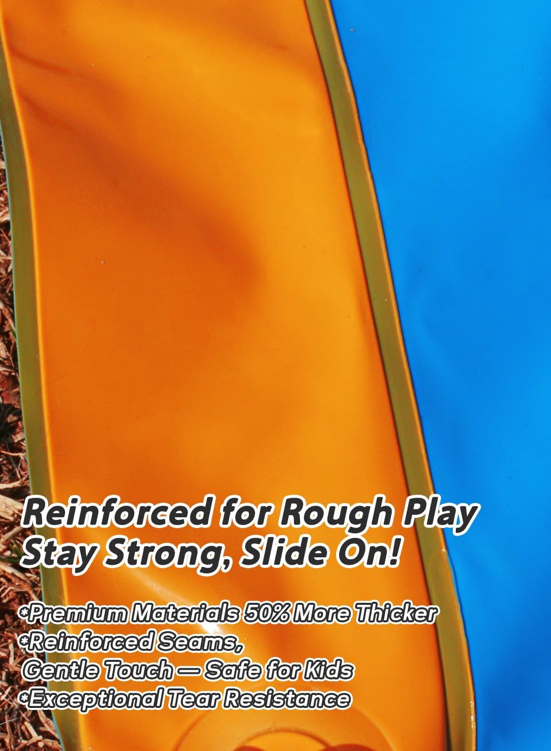 Spring Water Slip and Water Slide, 22ft *2 Lanes Slip Water Slides for Kids Backyards Ages 5-8 8-12 with Sprinkler and Inflatable Bodyboards, Summer Water Fun Toy for Outdoor Lawn Games Play