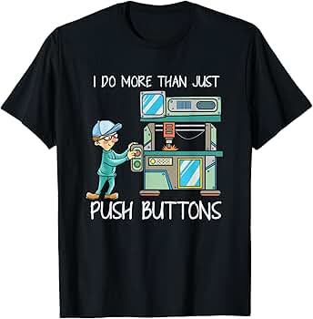 Amazon.com: Milling Machine T-Shirt CNC Machine Shirt T