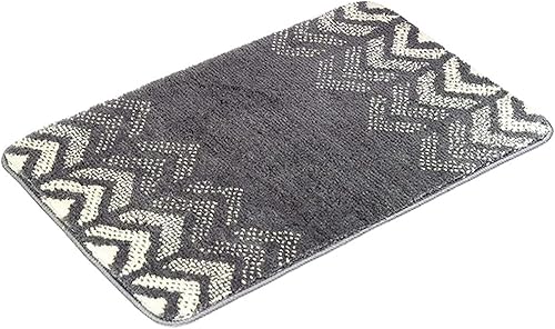 Miniatura 1 de JYDQM Tapetes de baño hechos de poliéster, extra suave y antideslizante, de microfibra, esponjoso, absorbente, para baño, bañera, kichen (color