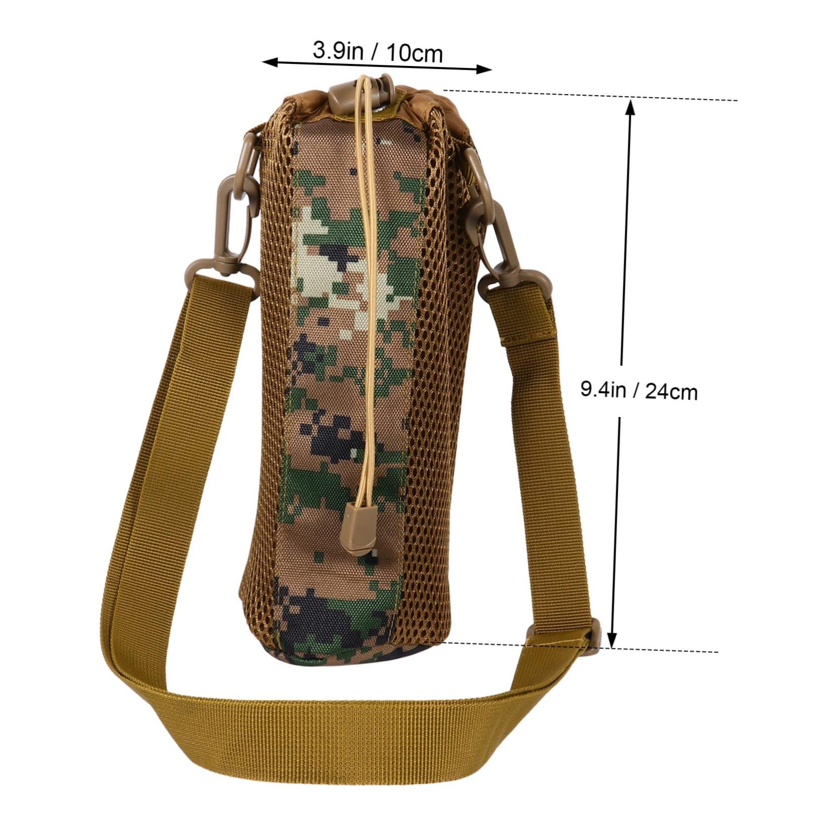 Abaodam 2 Stück Wasserflaschentasche Reiserucksack Aufbewahrungstasche Für Wasserflaschen Verstellbarer Schultergurt Organizer Taschen Für Flaschenhalter Mountain Verstellbare