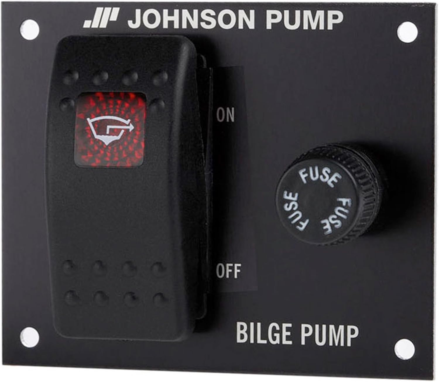 Johnson Pumps 82004 Bilge Pump 2-Way 12V Panel Switch
