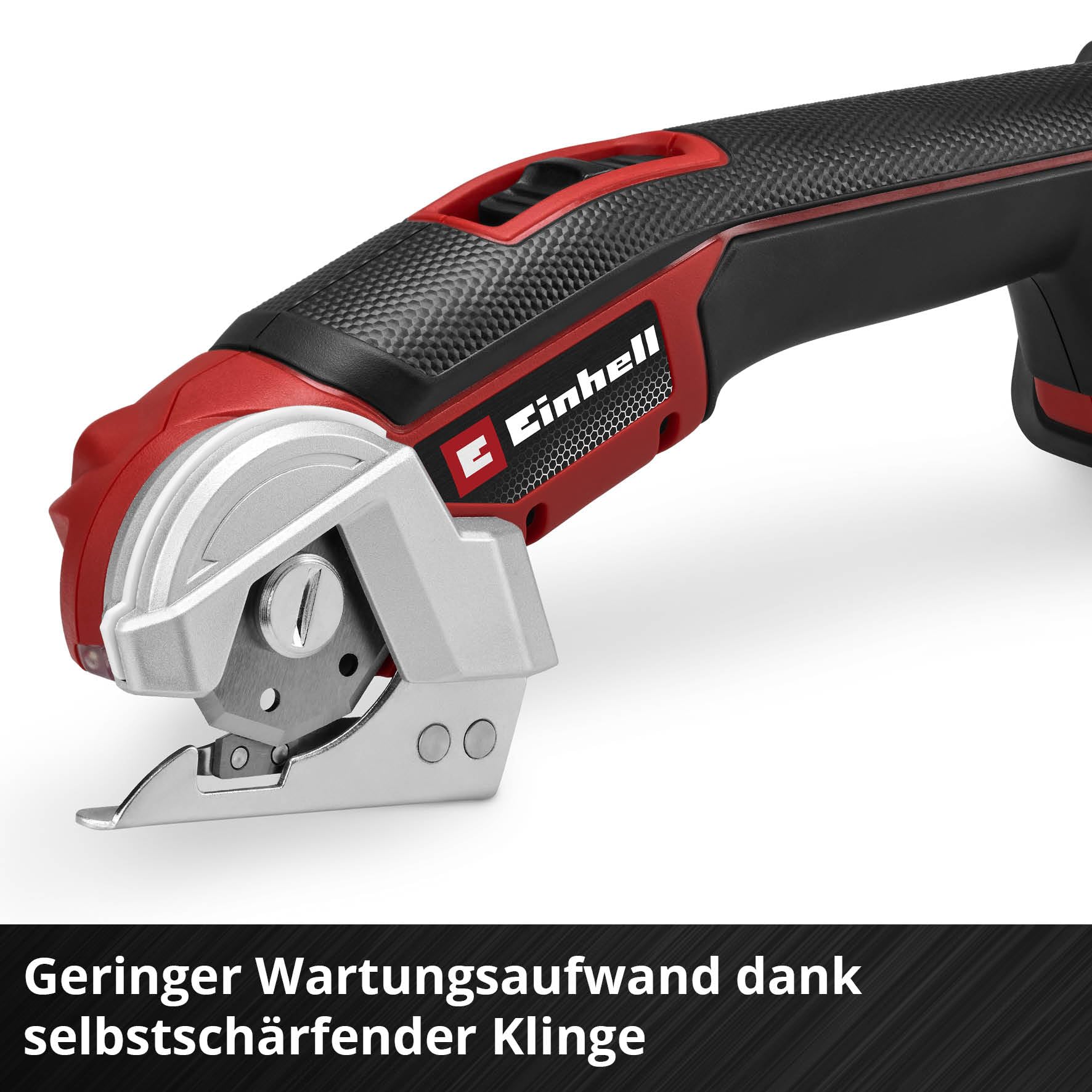 Einhell Akku-Universalschneider TE-UC 18/6 Li Power X-Change (18 V, Universalschere für Materialien bis 6 mm, LED-Licht, Schnittlinienanzeiger, inkl. 4,0Ah PLUS Akku & Ladegerät)