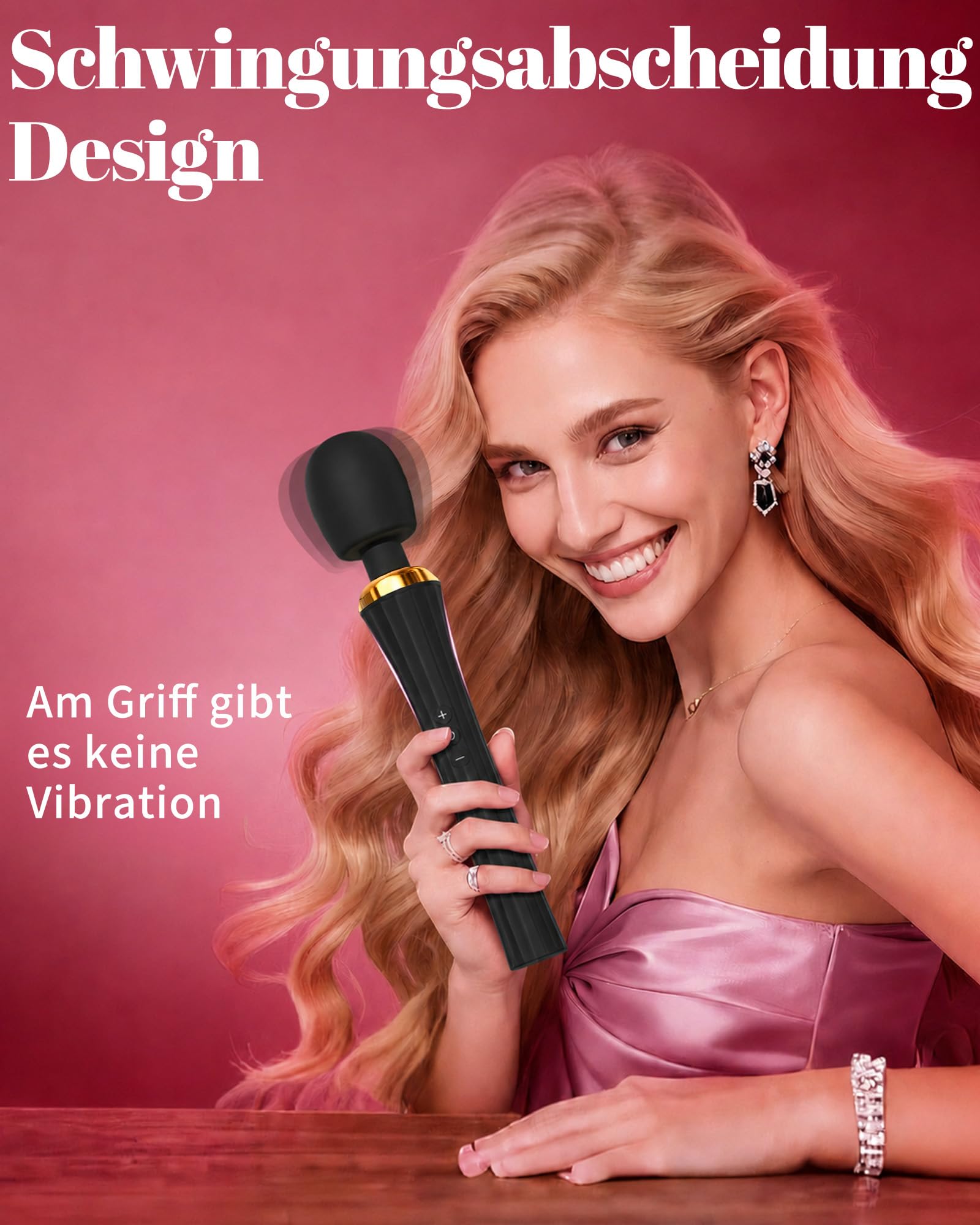Gobeken Vibromasseur, femme clitoridien puissant Tête flexible, Vibromasseurs Sex toýs homme couple fem 5 fréquence, Sextoyse femme clitoridienne 3 intensité, Gode vibro-masseur Sex toys Vibro noir