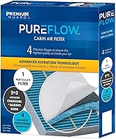 Vista 11 de Filtro de aire de cabina Pureflow HEPA PC99525HX Compatible con Hyundai Palisade 2020-22