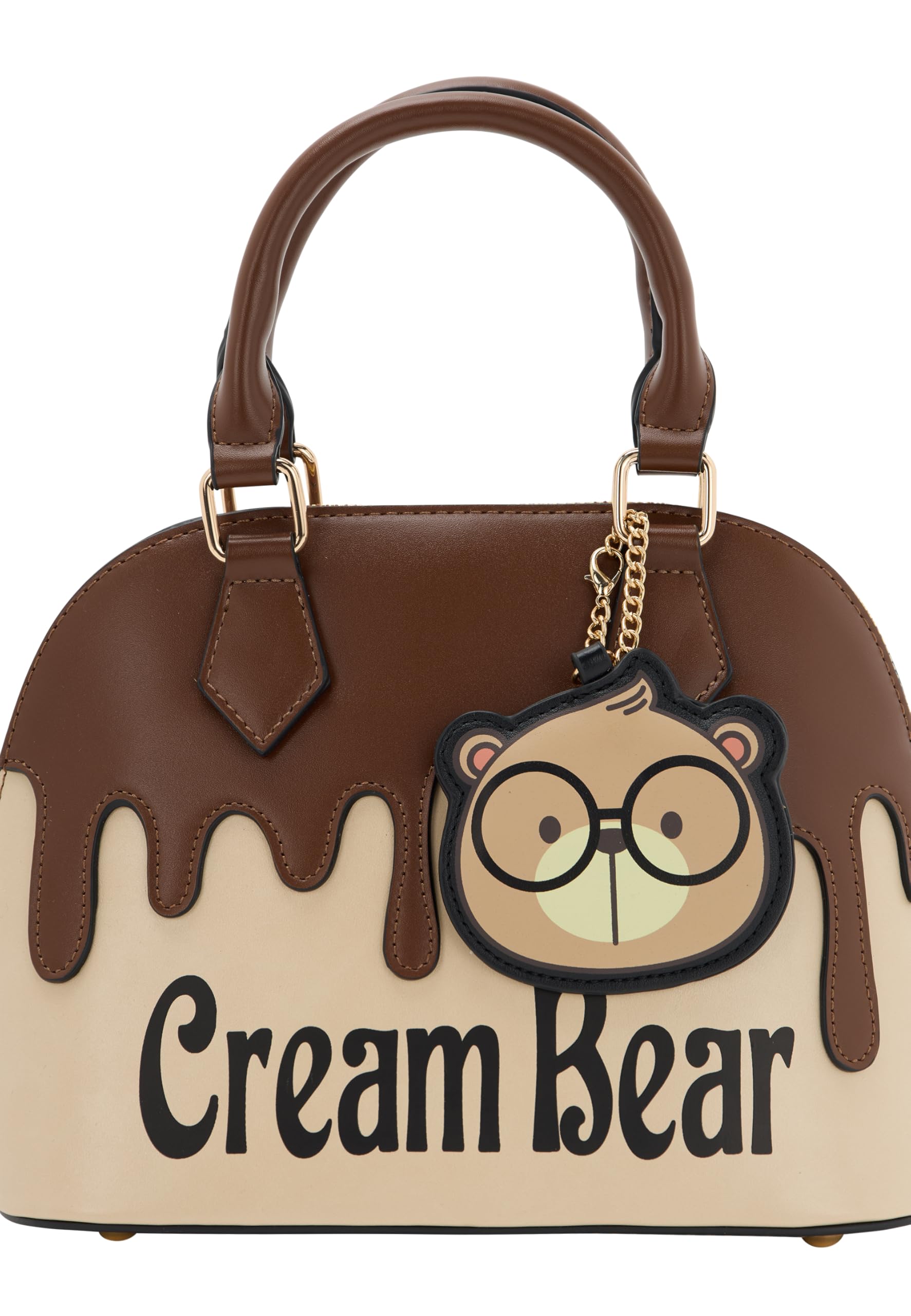 myMo Pop Cream Bear dziewczęca torebka, beżowo-brązowa, jeden rozmiar, be?owo-br?zowy, jeden rozmiar