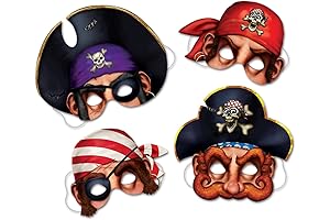 Beistle's Pirate Eye Patch and Tattoo Kit