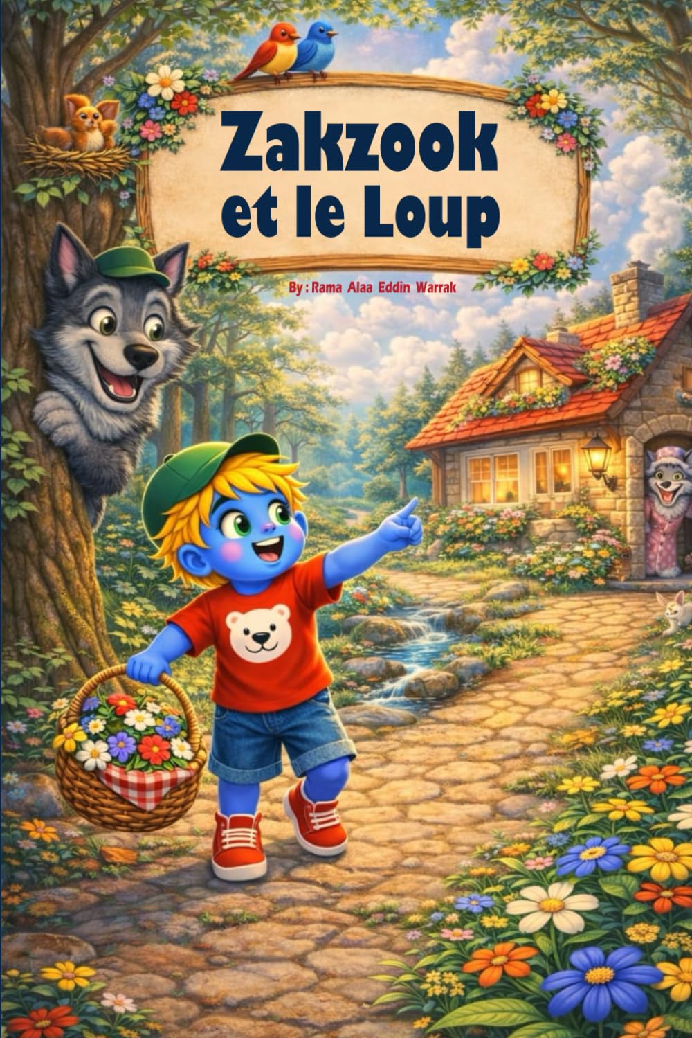 Zakzook et le Loup: Une aventure magique pour apprendre la sécurité, la confiance et le courage dès le plus jeune âge
