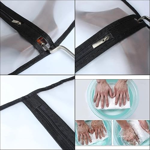Vista 89 de Bolsas de ropa para colgar ropa, bolsa de traje transpirable (juego de 12) fundas con cremallera, bolsas de ropa de PEVA, bolsas impermeables