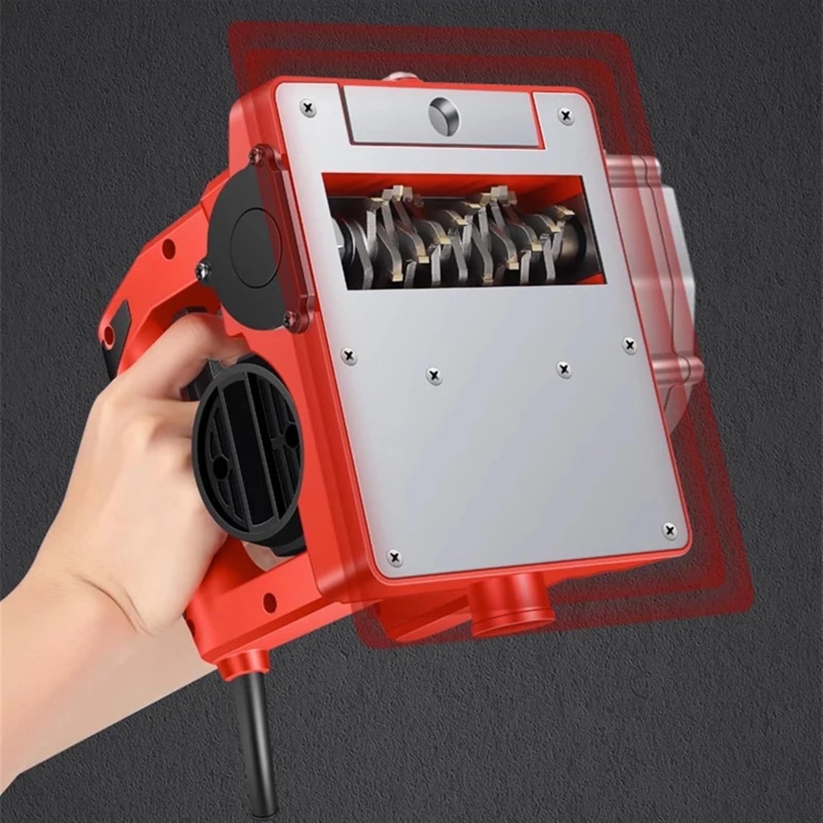 4580W Strugarka ścienna Elektryczna łopata Maszyna do szpachlowania Stare odnawianie ścian Polerowane bezpyłowe łuszczenie się Struganie cementu, Smooth-Cut Pro