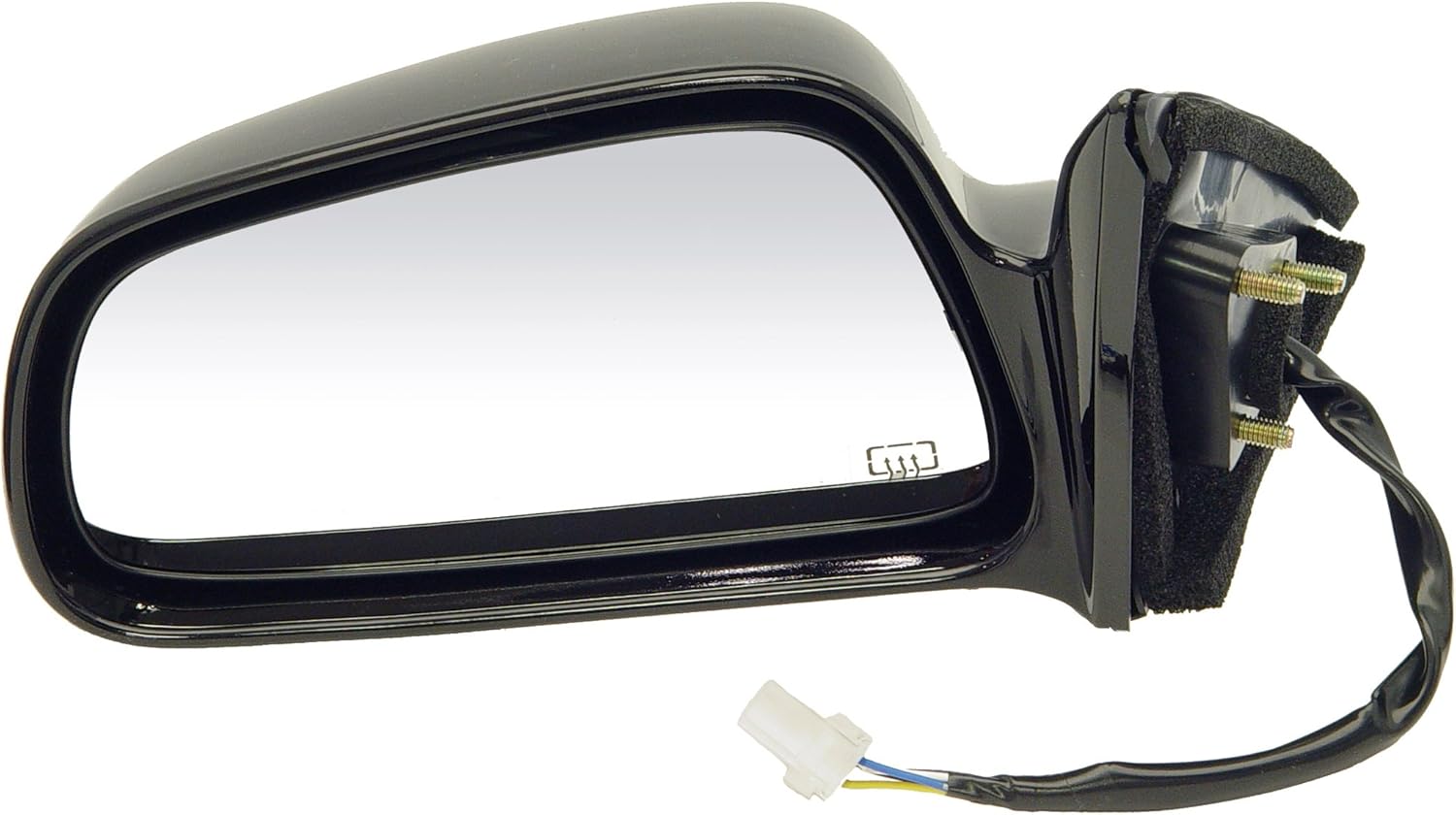 Dorman 955-1313 Driver Side Power Door Mirror - Heated Compatible with Select Mitsubishi Models, Black