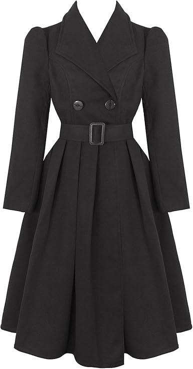 Black swing coat uk Outlet